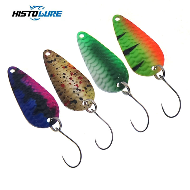Bass Fishing Lure - Balıkçılık alabalık kaşık tek kanca iplik