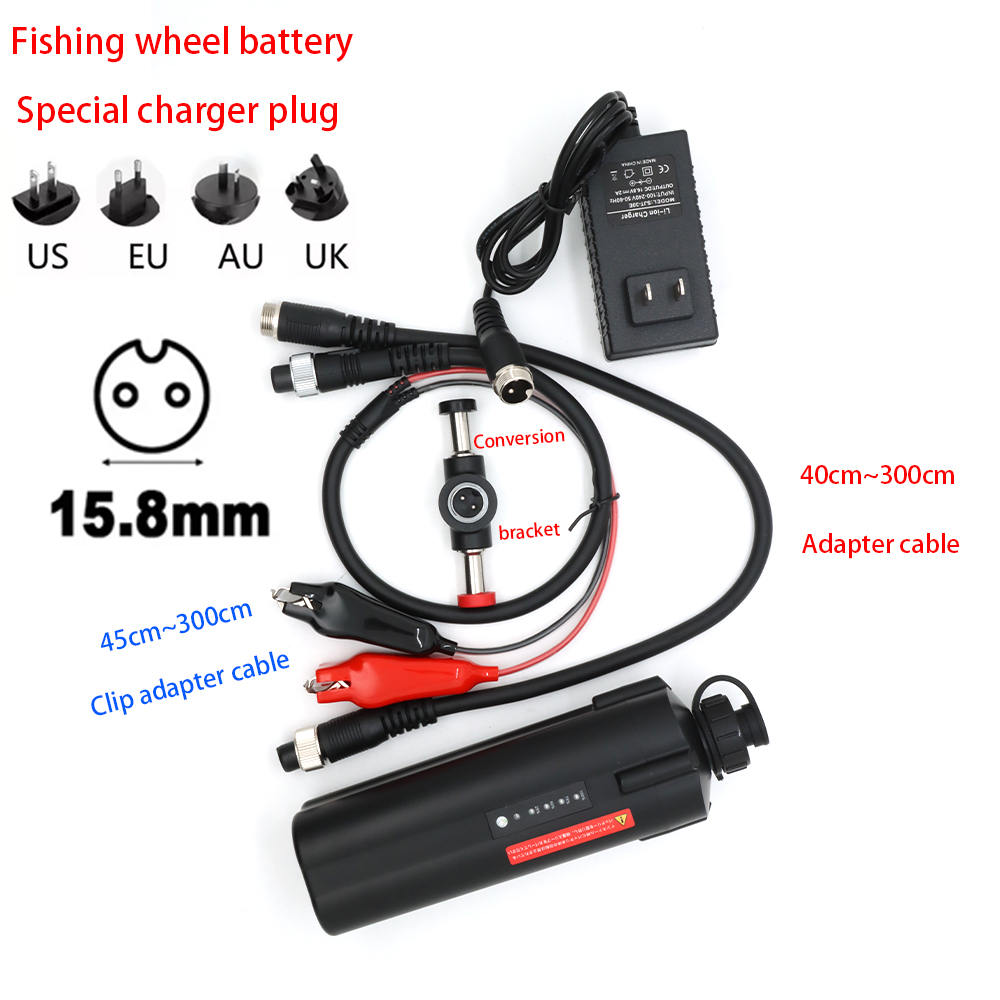 Fishing Equipment Uk - Balıkçılık Elektrikli Makara Pil Aksesuarı Klip