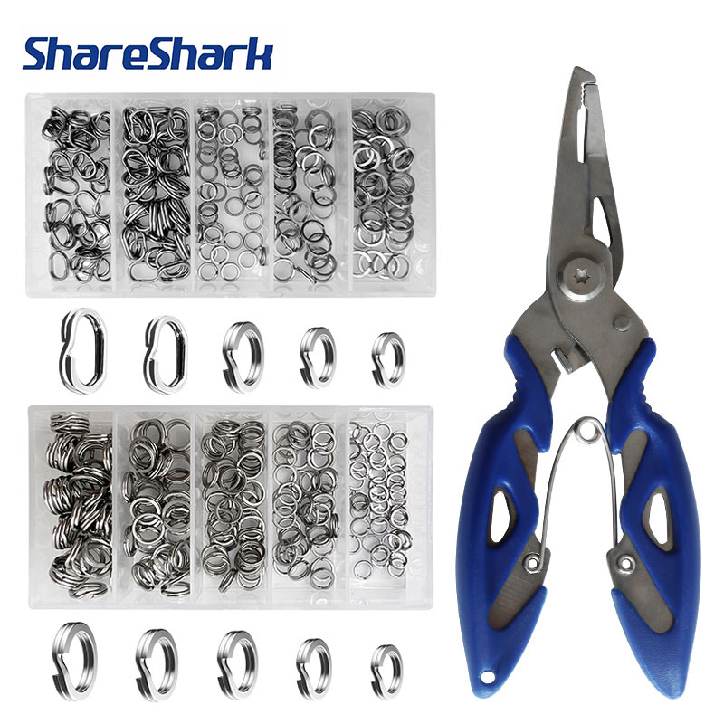 Fishing Equipment Used - ShareShark 200 adet Paslanmaz Çelik Bölünmüş