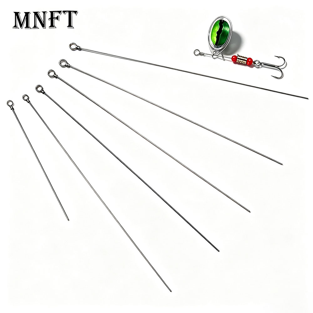 Bass Fishing Lure - 90 Adet Spinnerbait Şaft Teli DIY