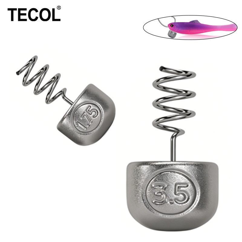 TECOL 1G 1.75G 2.7G 3.5G Spira - Bass Fishing Lure incelemesi ve fiyatı