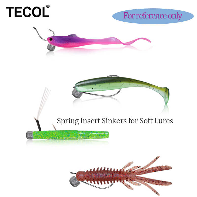 TECOL 1G 1.75G 2.7G 3.5G Spira - Bass Fishing Lure incelemesi ve fiyatı