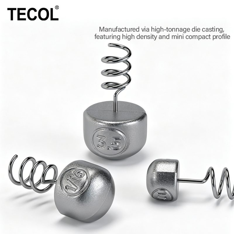 TECOL 1G 1.75G 2.7G 3.5G Spira - Bass Fishing Lure incelemesi ve fiyatı