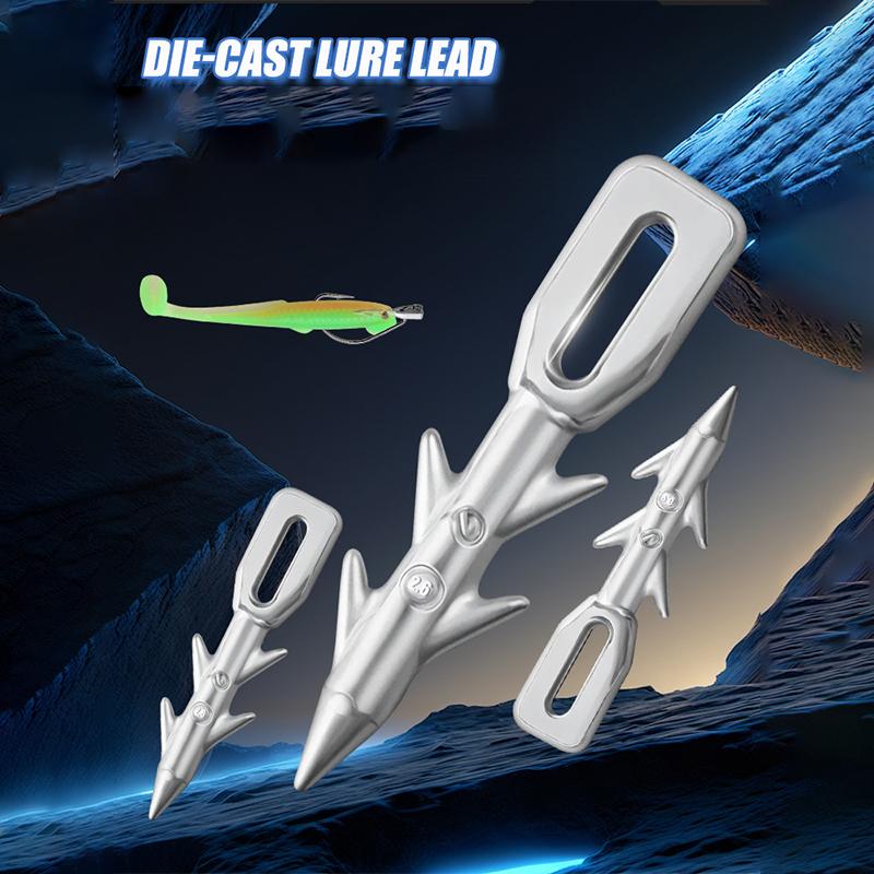 10 adet balıkçılık ağırlıkları - Bass Fishing Lure incelemesi ve fiyatı