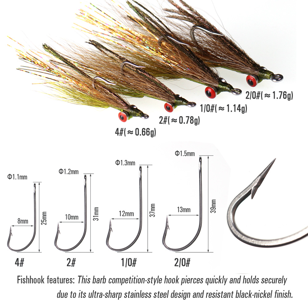 Wifreo 3 adet/6 adet Bucktail  - Fishing Equipment Set incelemesi ve fiyatı